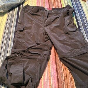 Gently worn convertible pants/shorts